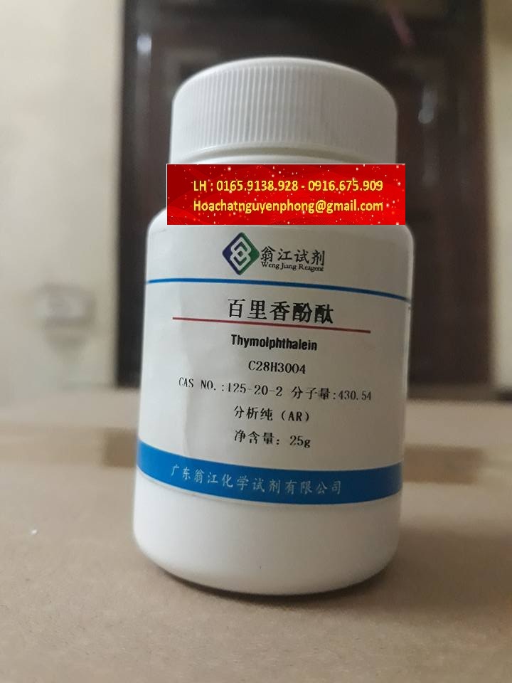 Thymolphathalein , C28H30O4 , Trung Quốc ,125-20-2