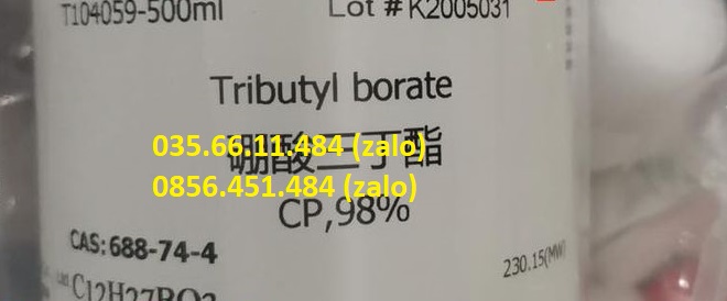 Hoá chất Tributyl borate CAS 688-74-4 C12H27BO3 T104059-500ml hãng aladdin