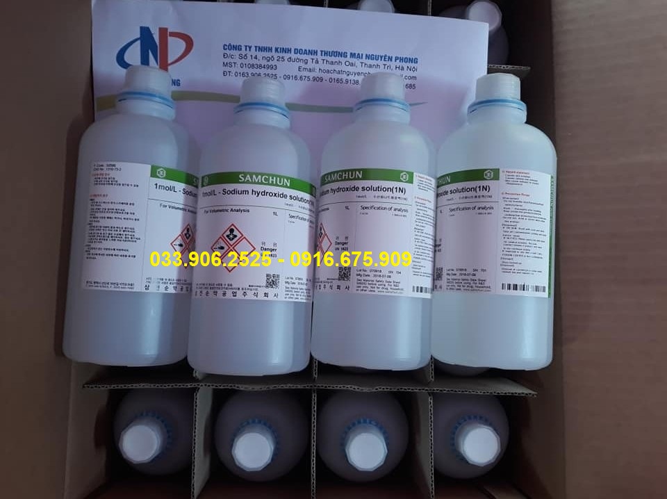 Sodium hydroxide solution 1N , NaOH 1N , Samchun , Hàn Quốc