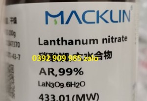 Hóa chất Lanthanum nitrate hexahydrate CAS 10277-43-7 LaN3O9·6H2O La(NO3)3