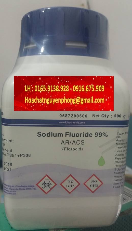  Sodium Fluoride, NaF, Ấn Độ, Lobachemie, India