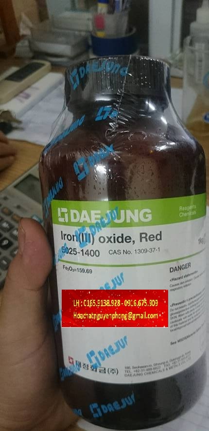 Fe2O3 , Iron oxide , Daejung ,HÀN QUỐC