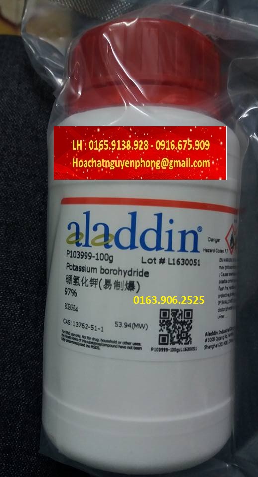 Kali borohydride , Potassium borohydride , KBH4 , Aladdin
