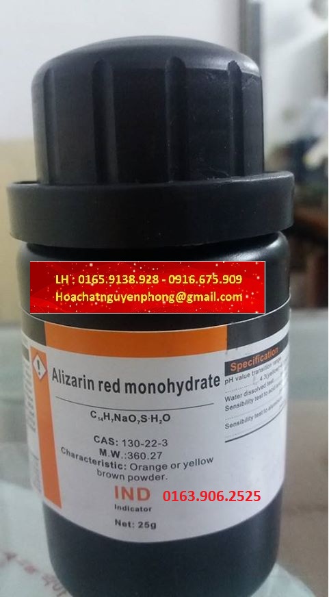 Alizarin red, C14H7NaO7S, xilong, 130-22-3