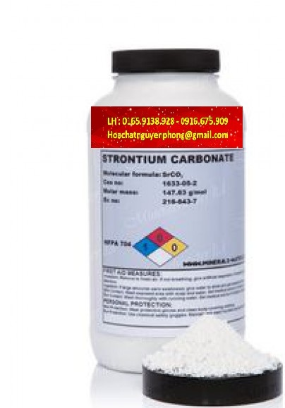Strontium carbonate , SrCO3 , Trung Quốc