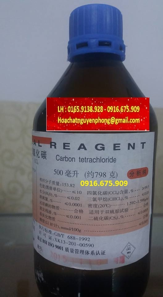 CARBON TETRACHLORIDE , CCL4 , Trung Quốc