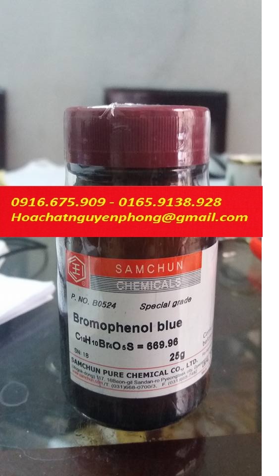 Bromophenol blue , Samchun , Hàn Quốc , 25 g