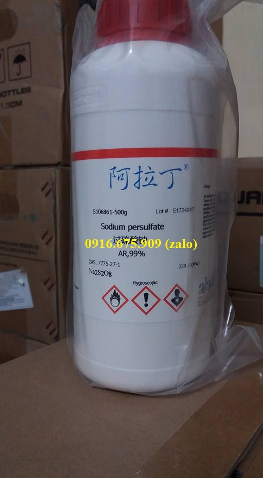 Sodium persulfate , Na2S2O8 , 7775-27-1 , Aladdin