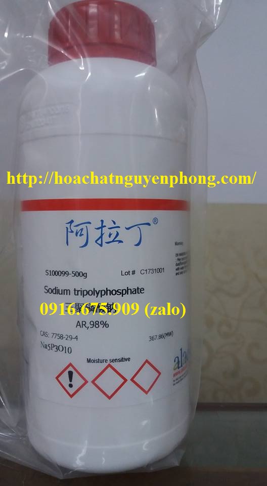 Sodium tripolyphosphate , Natri tripolyphosphate, Na5P3O10 , ALADDIN , 