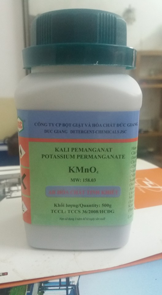 KMnO4 , Potassium Permanganate , Kali pemanganat , Thuốc tím 