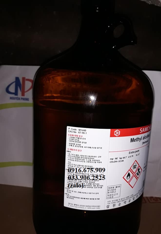 Methyl alcohol , Methanol , 99.5% , GC , CH4O ,  SAMCHUN , HÀN QUỐC