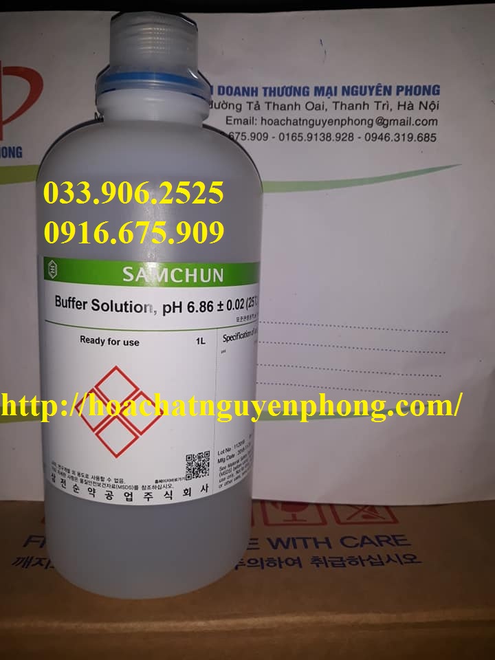 Buffer solution pH 6.86 , Samchun , Hàn Quốc