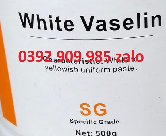 Hoá chất White Vaseline chai 500g .