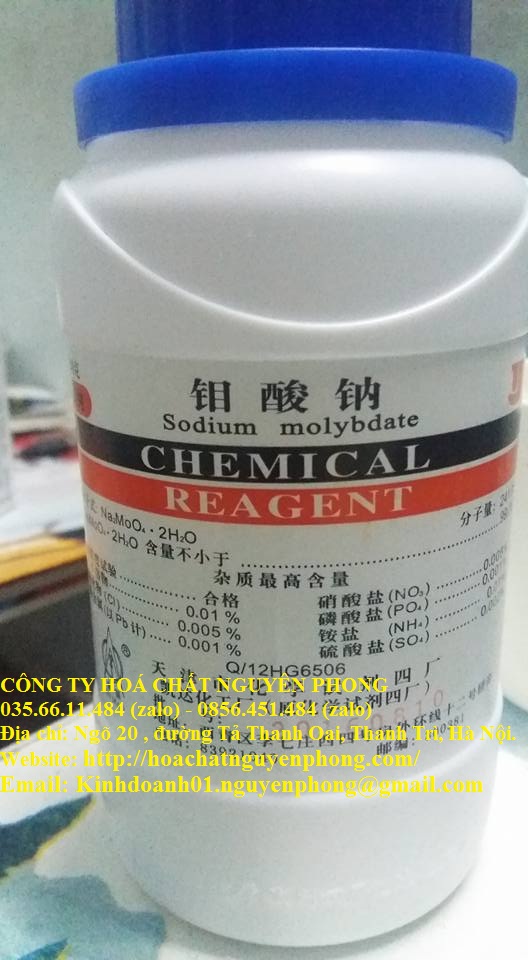 Sodium molydate , Na2MoO4.2H2O , Thiên Tân , Trung Quốc