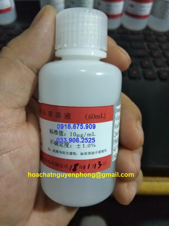 Dung dịch chuẩn SiO2 , 10 ug/ml , Huakeyi , Trung Quốc