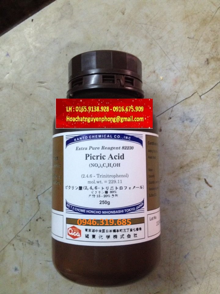 PICRIC ACID - 2,4,6-TRINITROPHENOL , KANTO , NHẬT BẢN