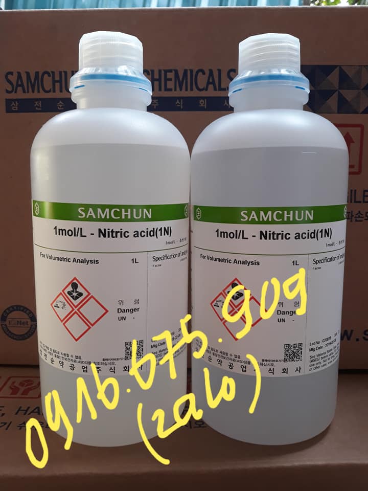 Hóa chất Samchun Hàn Quốc 1mol/L - Nitric acid (1N) - HNO3 1N