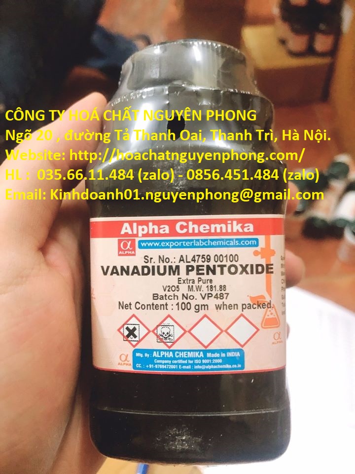 VANADIUM PENTOXIDE ,  Extra Pure , V2O5 ,  Ấn Độ