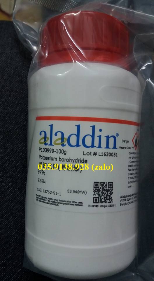 Kali borohydride , Potassium borohydride , KBH4 , Aladdin
