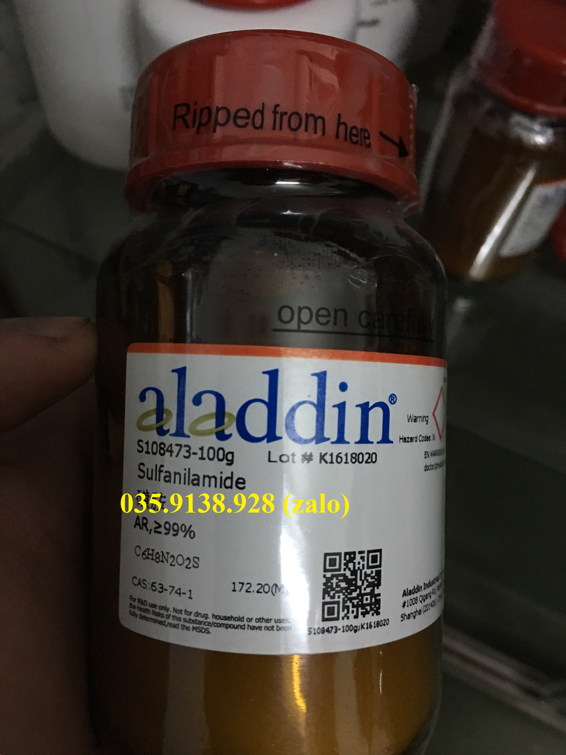 Sulfanilamide , C6H8N2O2S , Aladdin