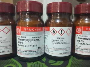 Dimethylglyoxime , samchun , Lọ 25g , DMGO