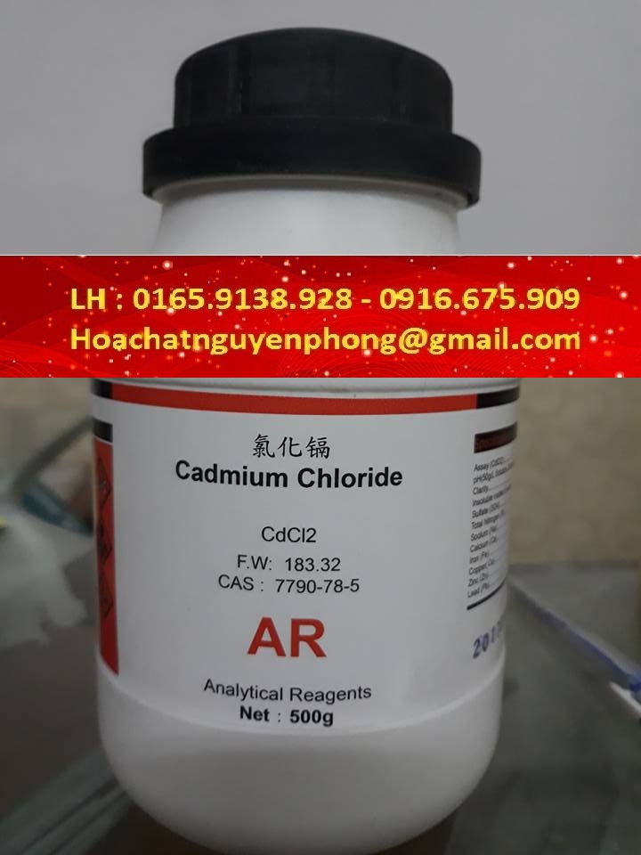 Cadmium Chloride , CdCl2 , Cadimi Clorua , Xilong