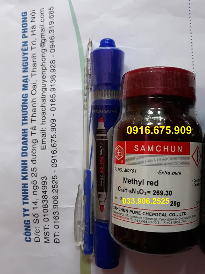 Methyl Red Samchun Hàn Quốc