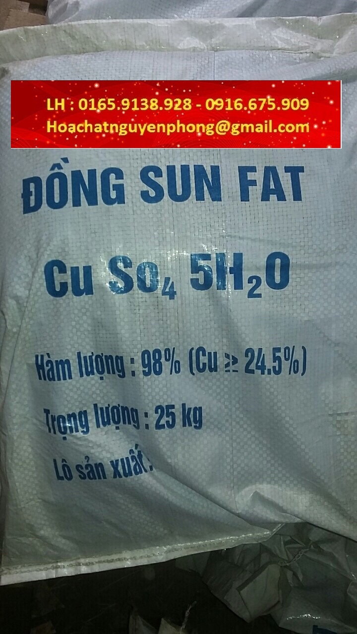 Copper(II) sulfate pentahydrate , Đồng Sunfat , CuSO4 ,Việt Nam