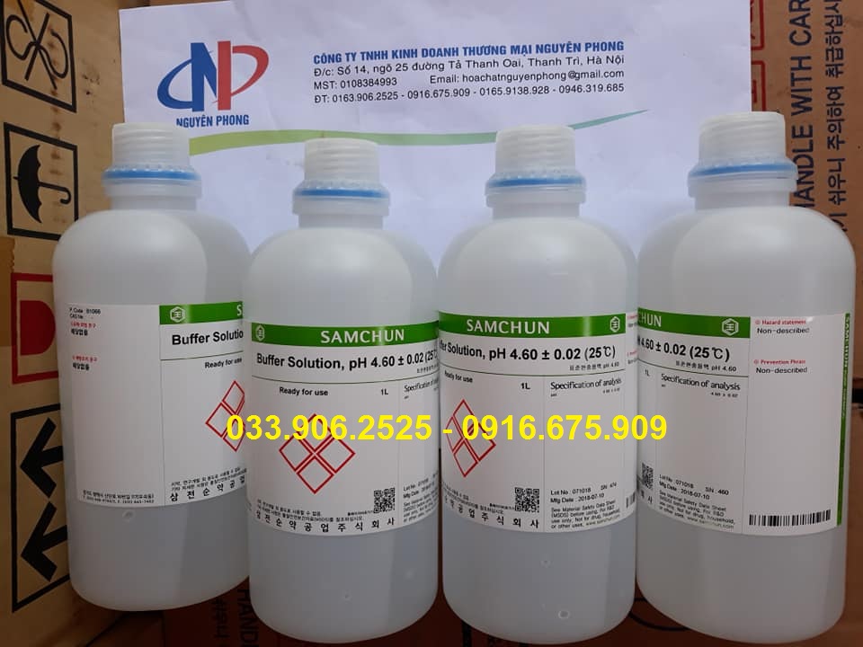 Buffer Solution pH 4.6 , Samchun , Hàn Quốc