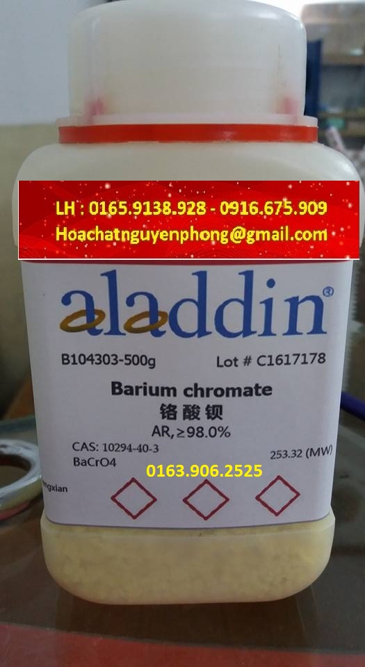 Barium chromate , BaCrO4 , ALADDIN
