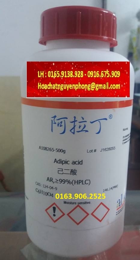 Adipic Acid , C6H10O4 , ALADDIN