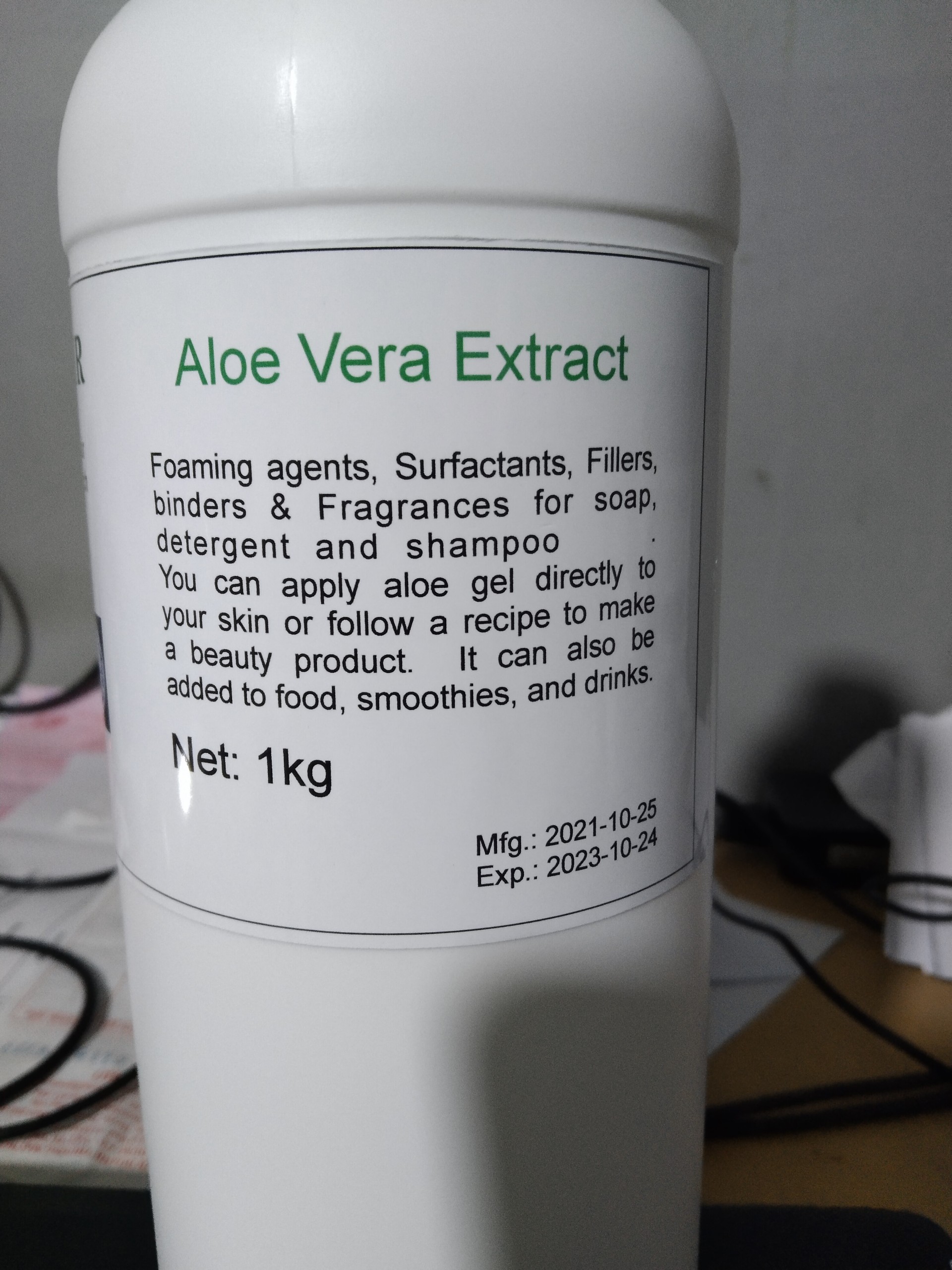 Chiết xuất lô hội, nha đam, Aloe vera Extract