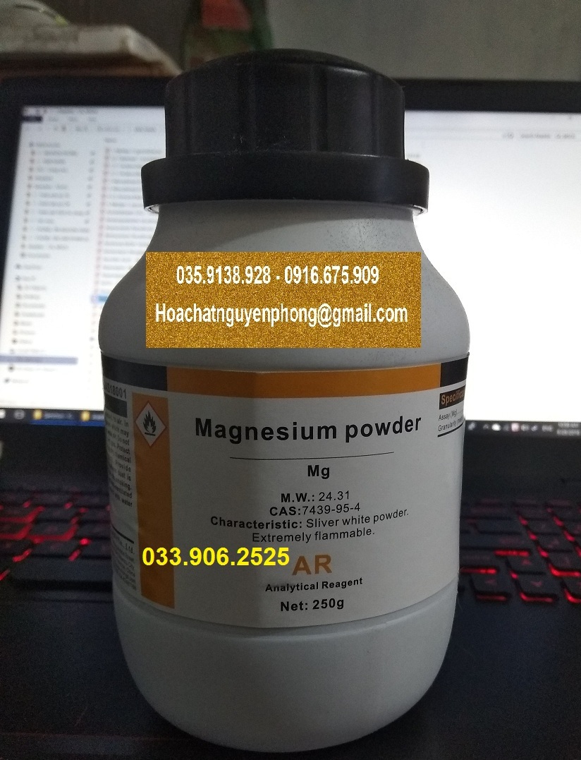MAGIE BỘT , MAGNESIUM POWDER , Mg , Xilong