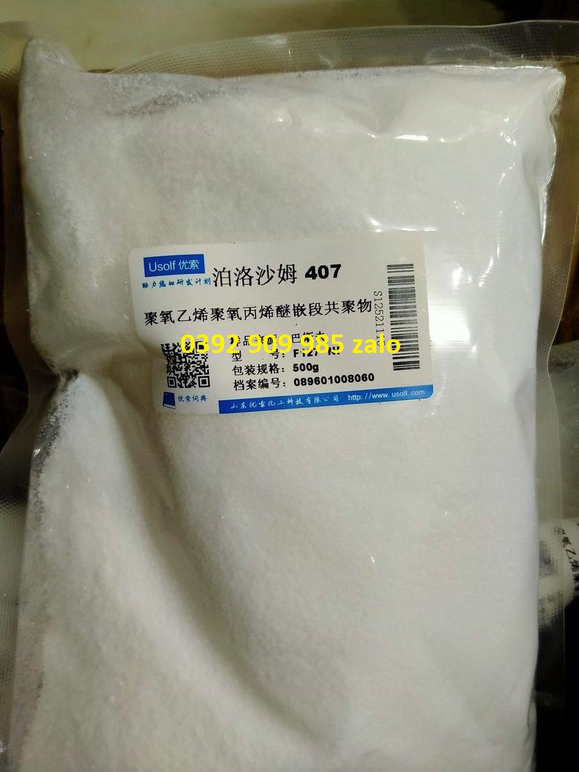Poloxamer 407 , 500g , BASF Đức, mỹ phẩm
